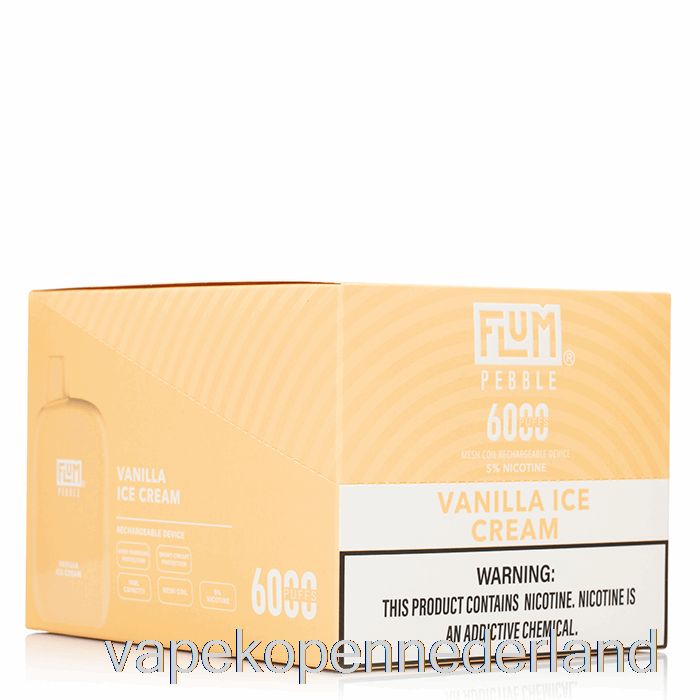 Vape Nederland [10-pack] Flum Pebble 6000 Wegwerp